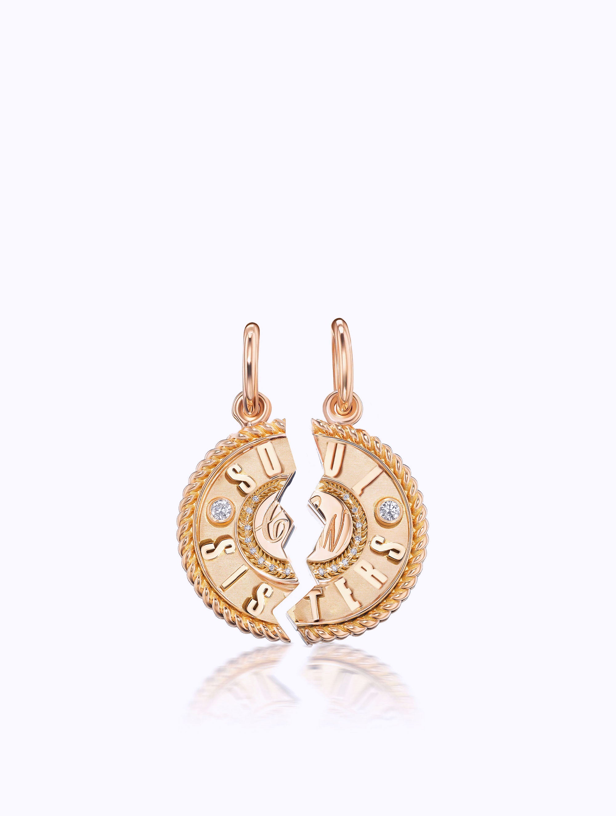 'SOUL SISTERS' DUET MEDALLION SET