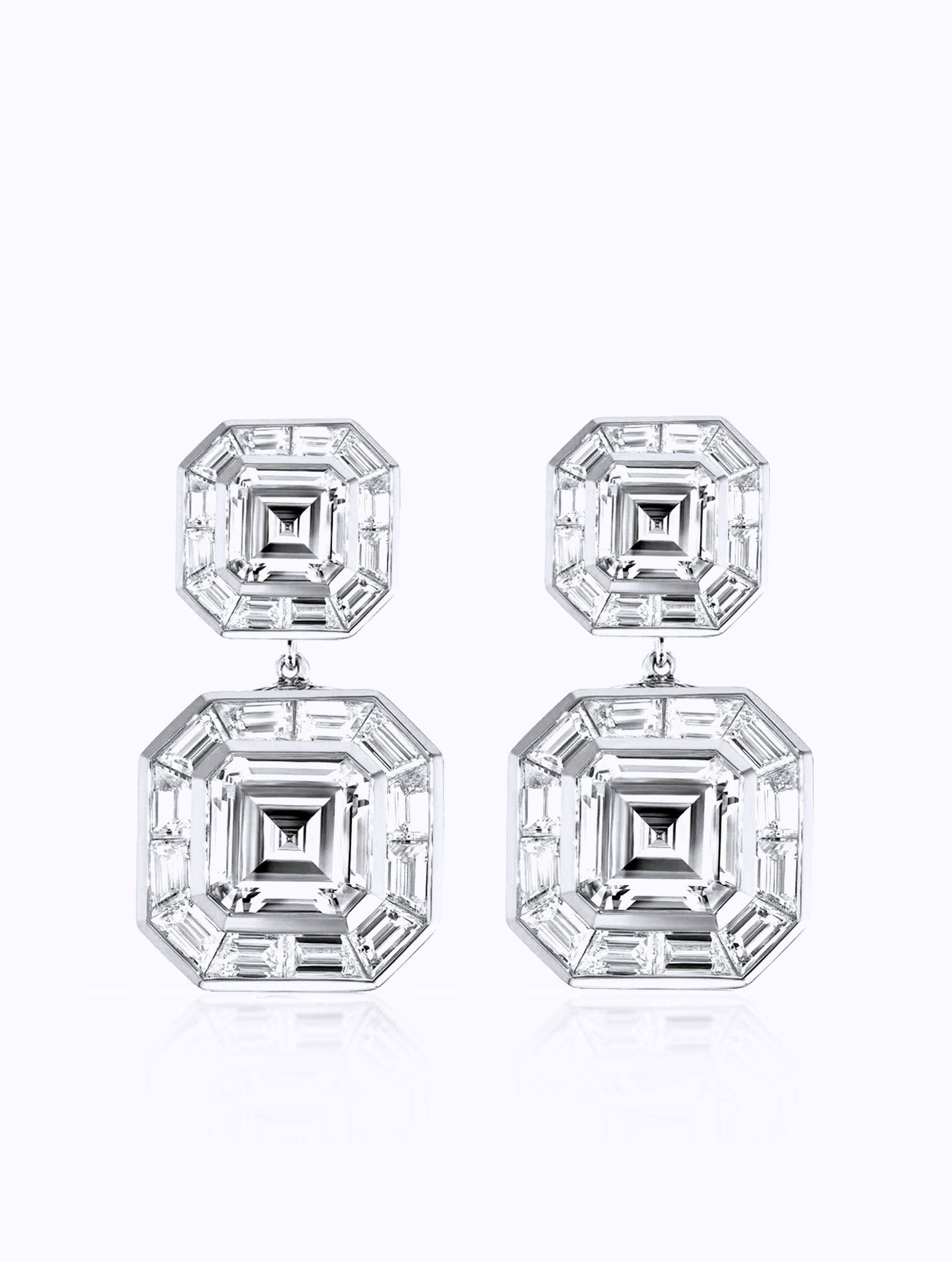 REGENT DIAMOND DROP EARRINGS
