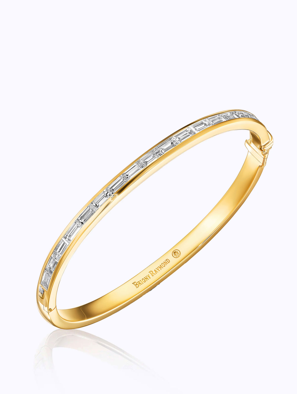 Regent Baguette Diamond Bangle display picture 2