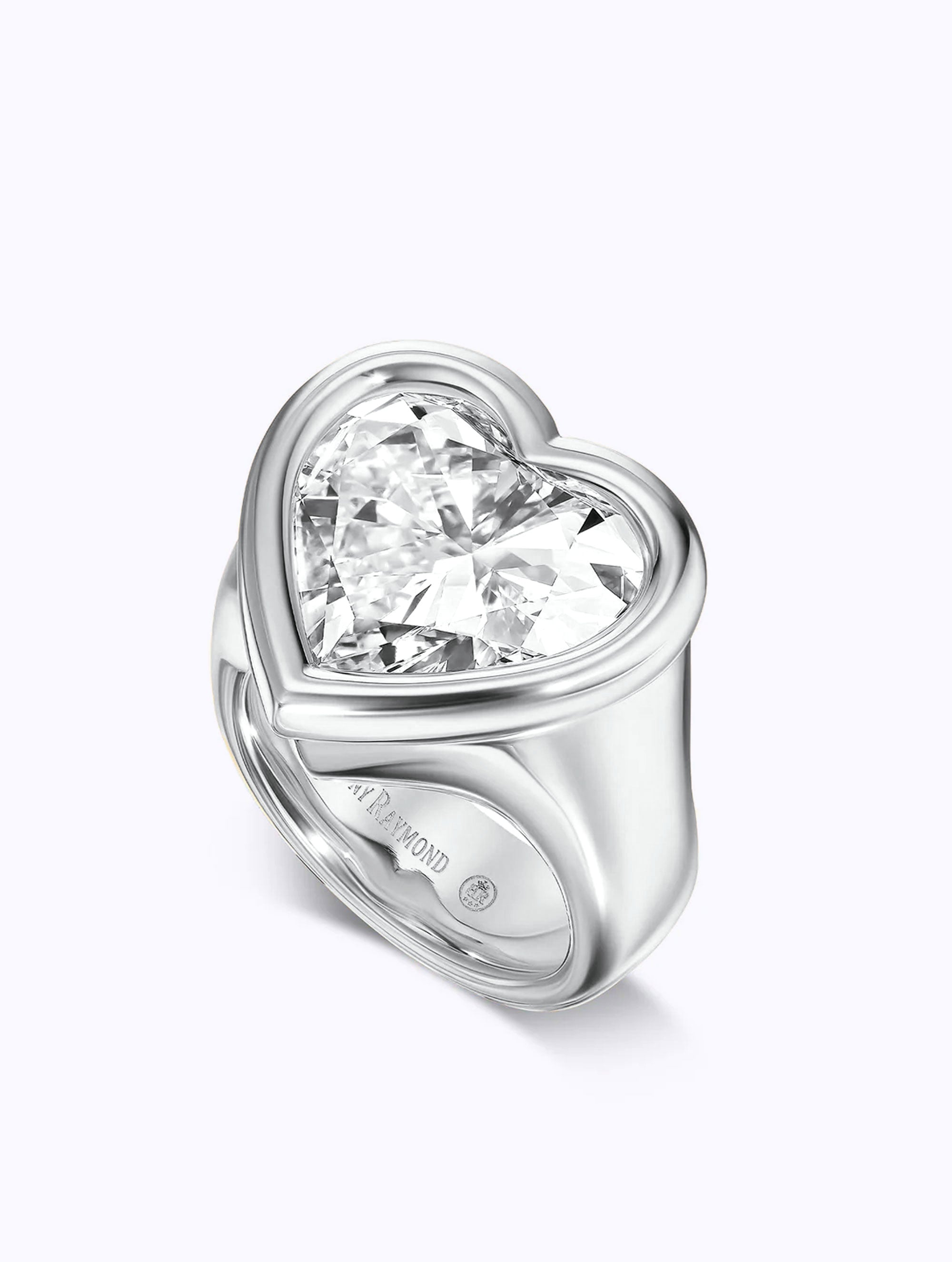 SLOAN DIAMOND HEART RING