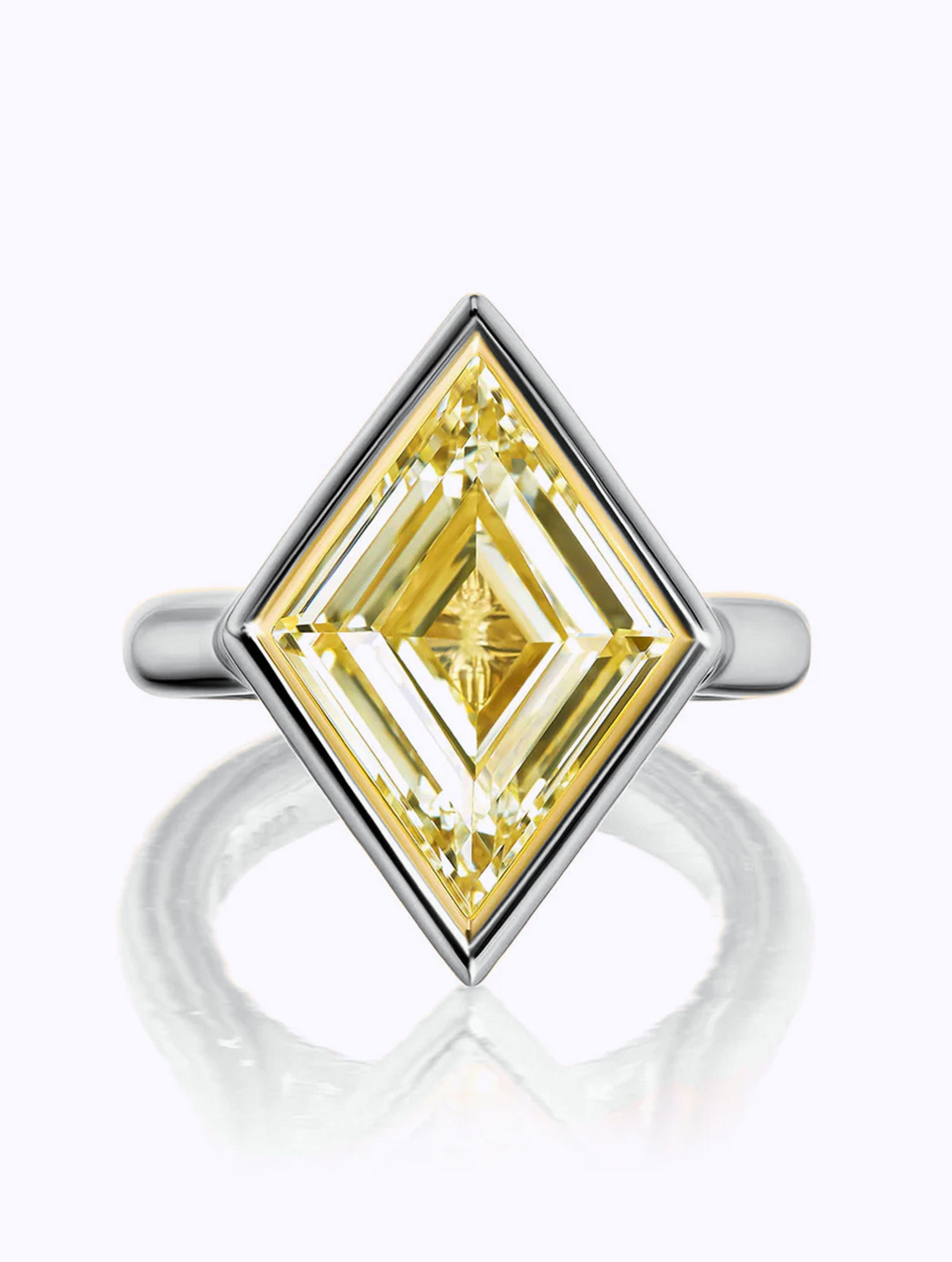 SLOAN LOZENGE DIAMOND SOLITAIRE RING