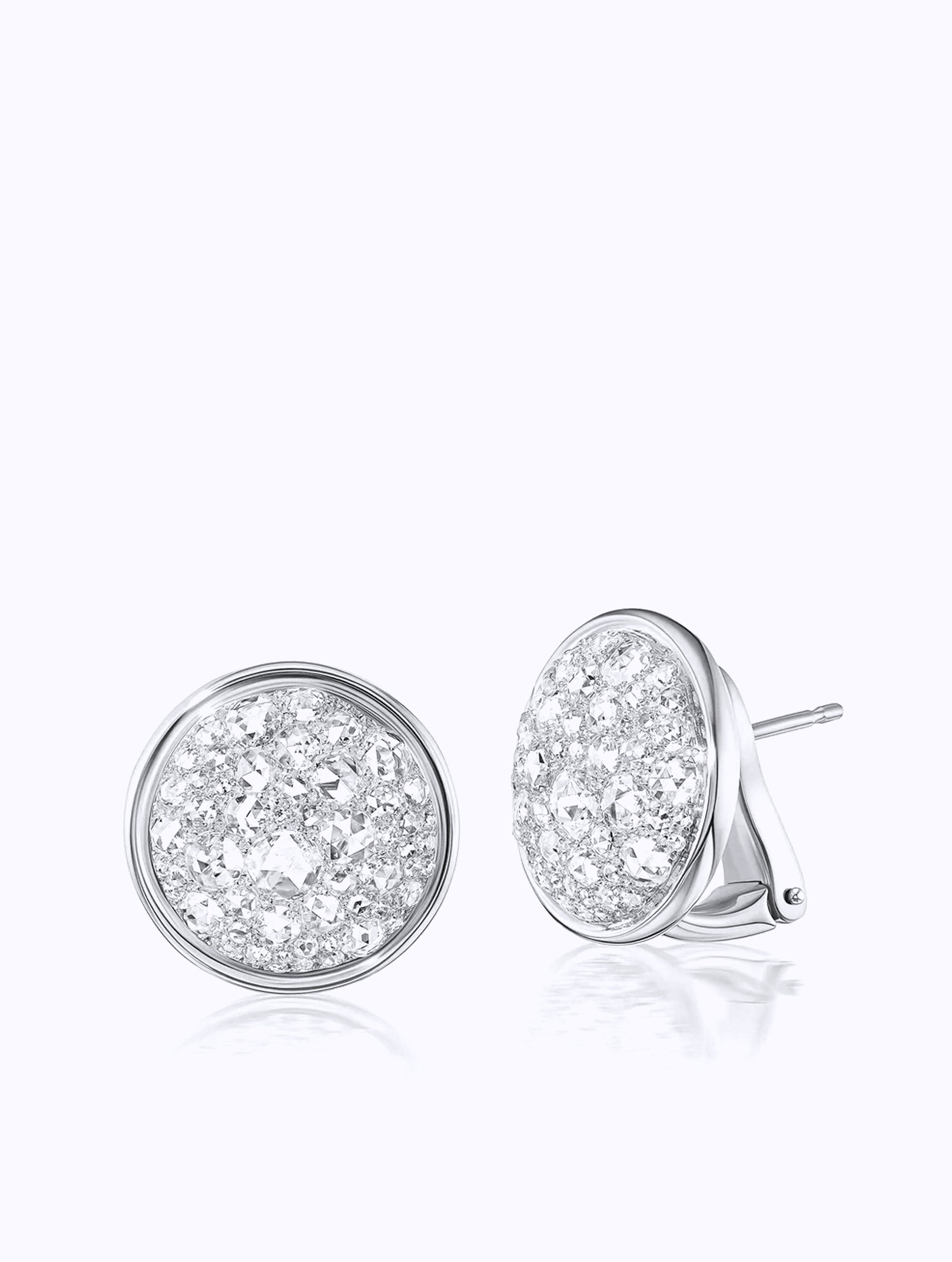 SLOAN ROSE CUT DIAMOND EARRINGS