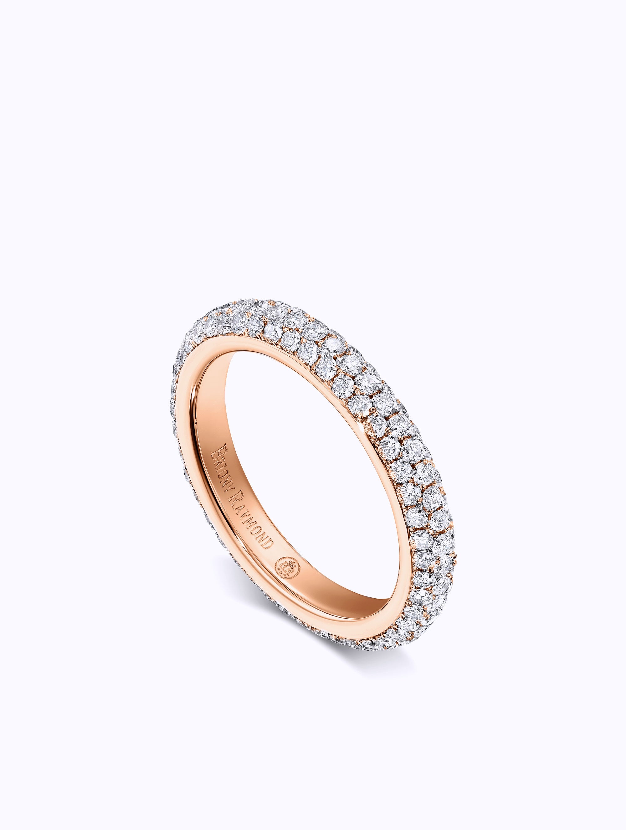 Skinny Sloan Pavé Diamond Ring