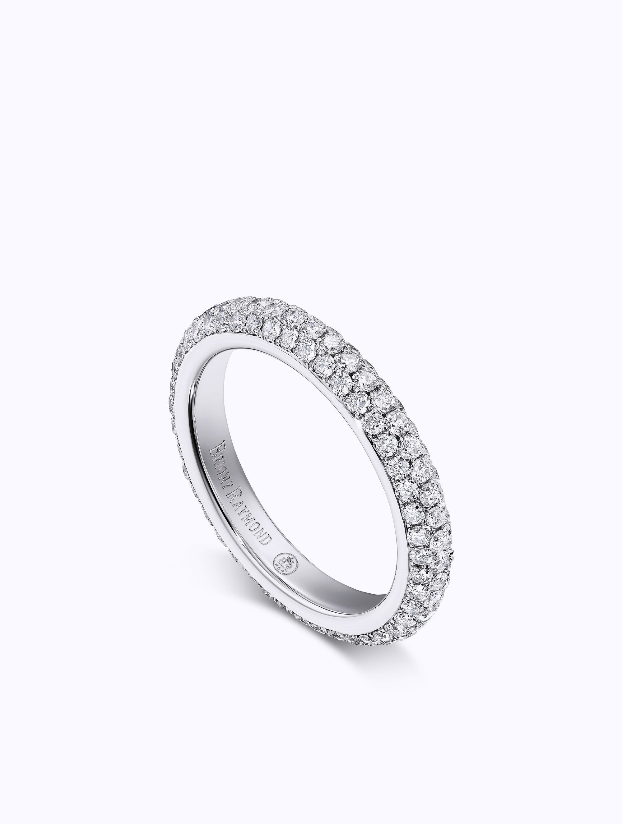 Skinny Sloan Pavé Diamond Ring