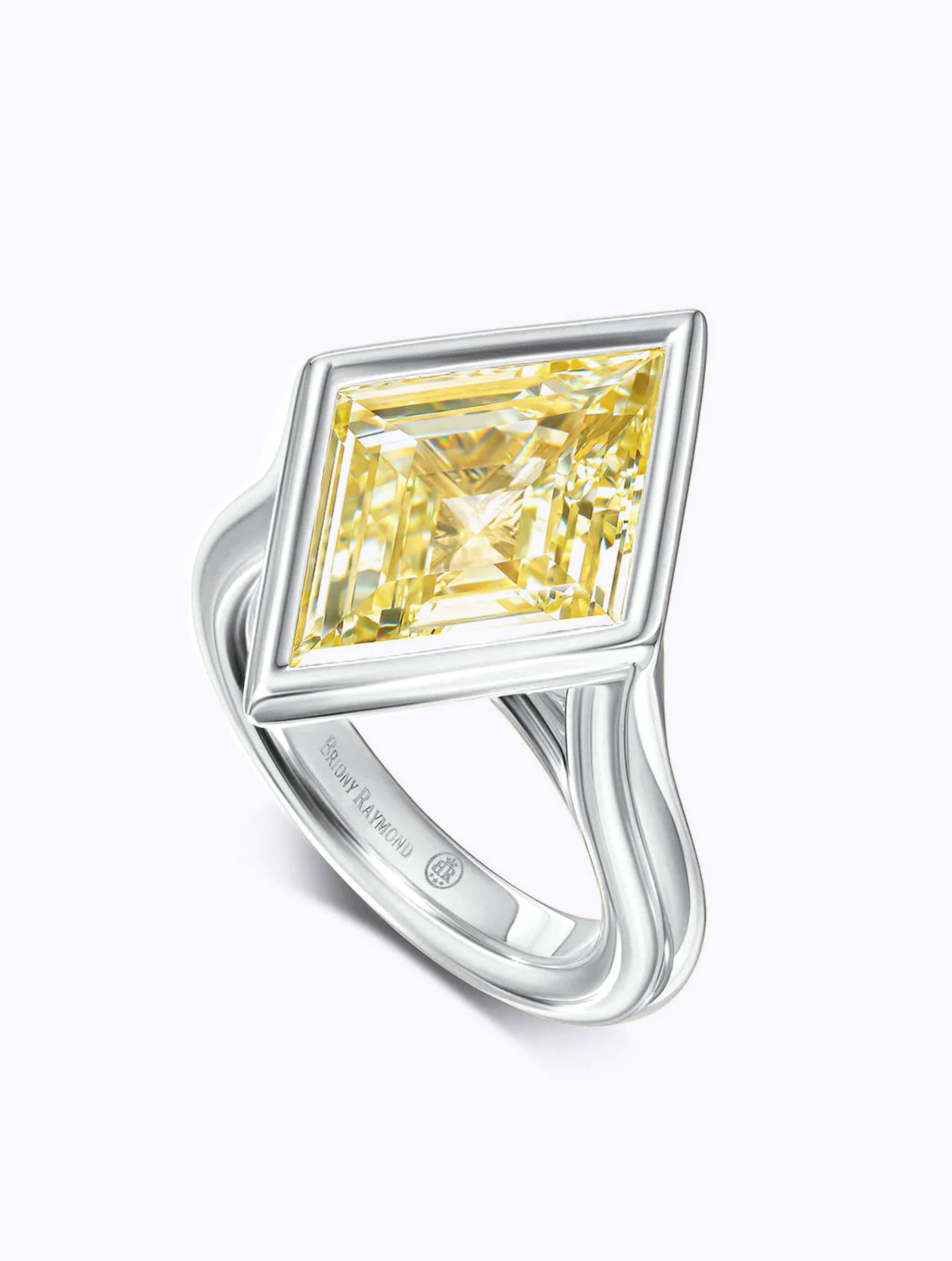 SLOAN LOZENGE DIAMOND SOLITAIRE RING