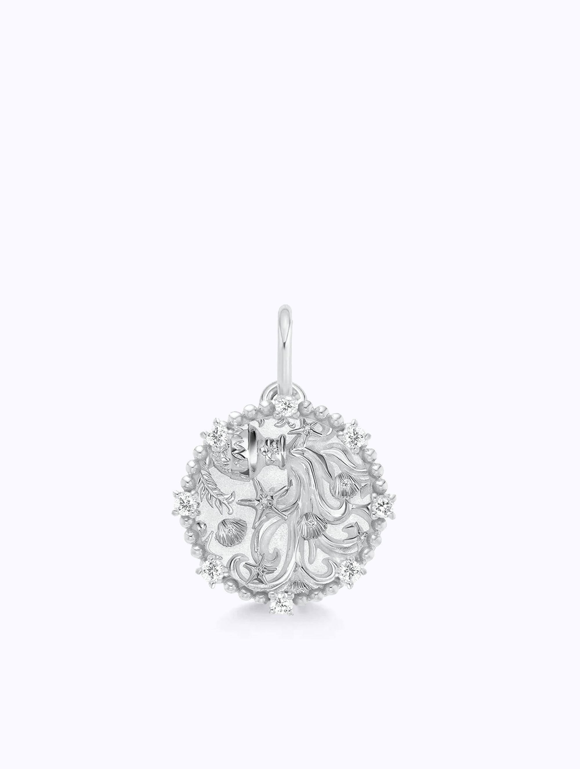 8 DIAMOND ZODIAC MEDALLION