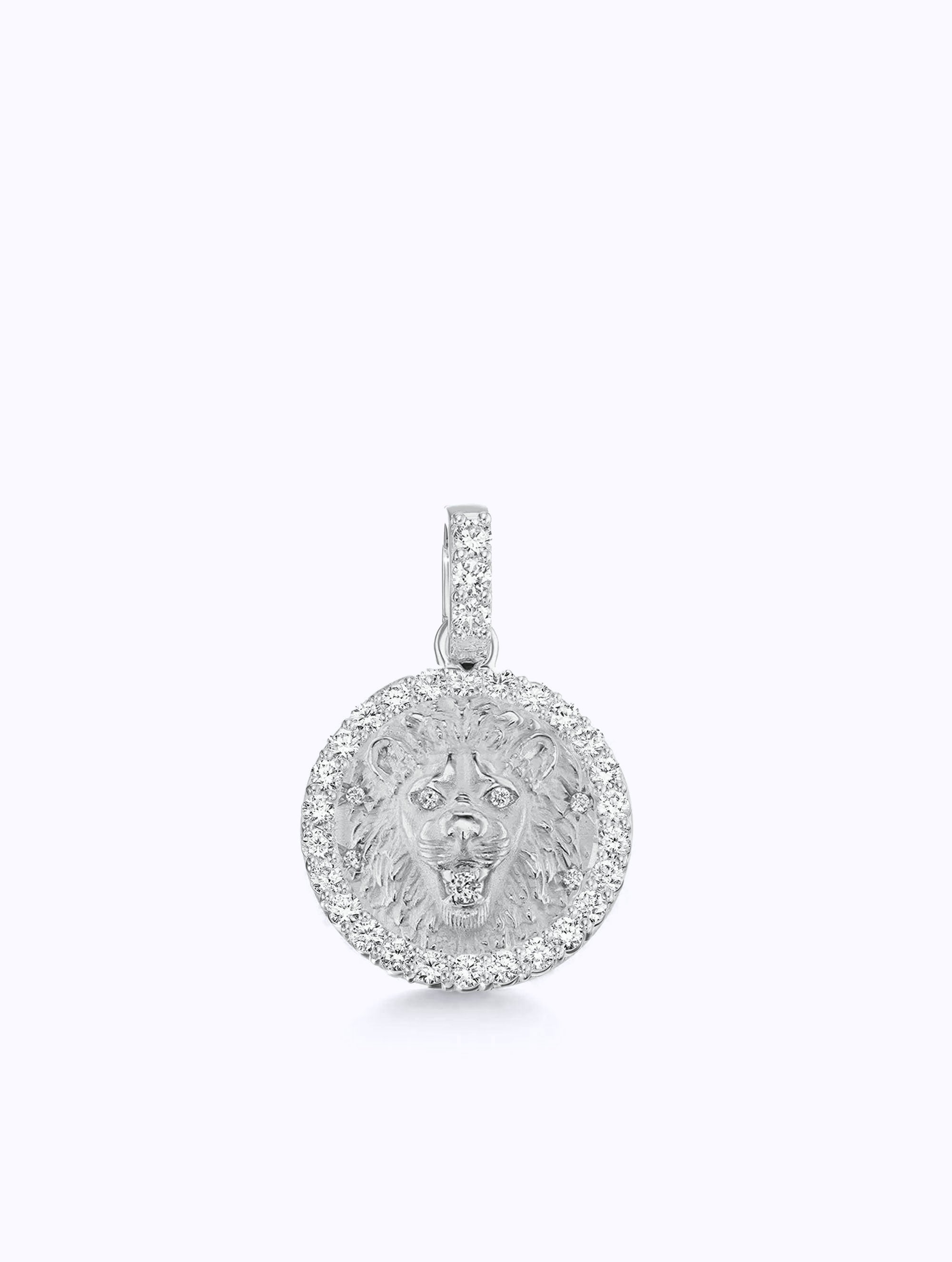 ALL DIAMOND ZODIAC MEDALLION