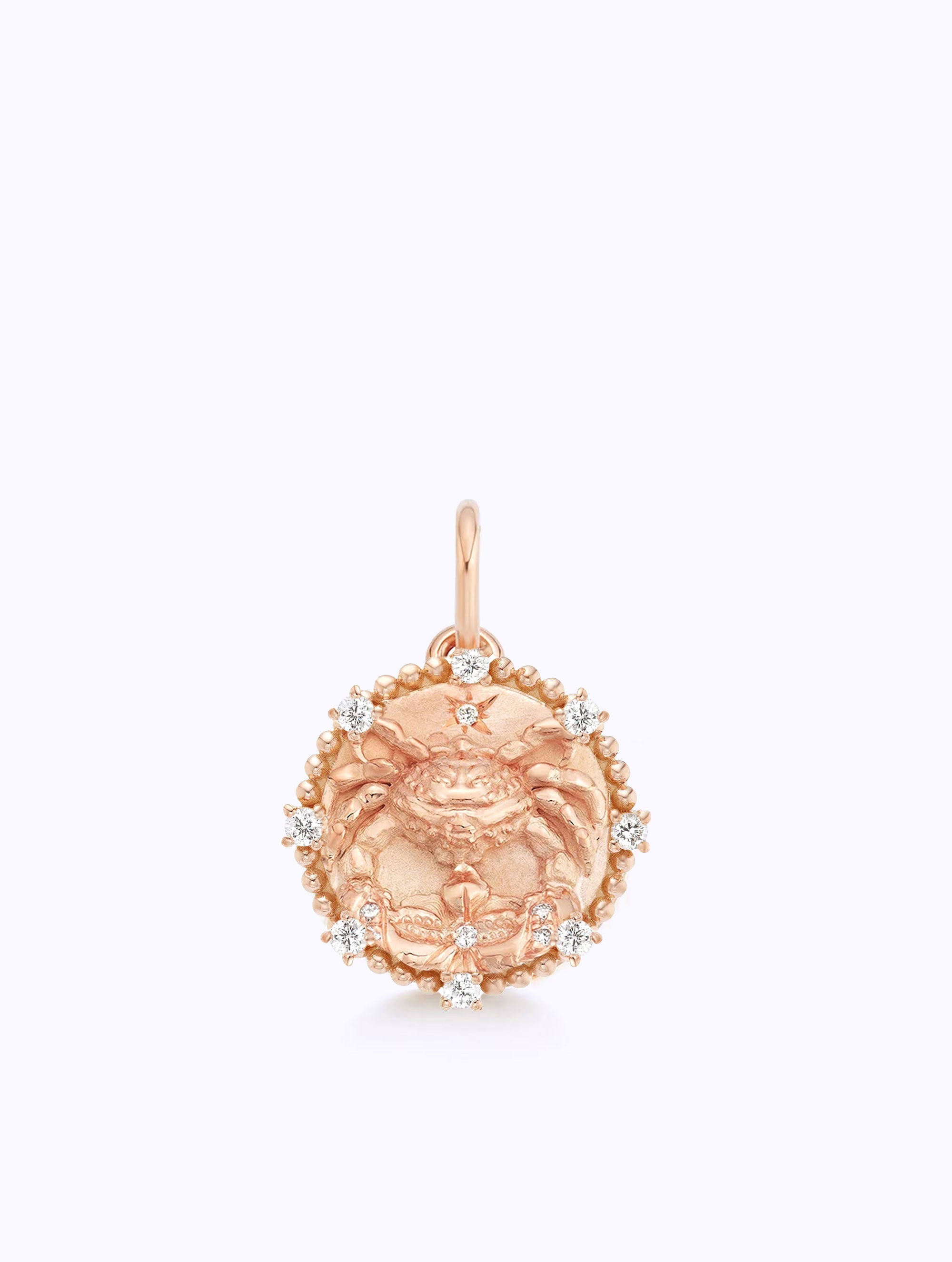 8 DIAMOND ZODIAC MEDALLION