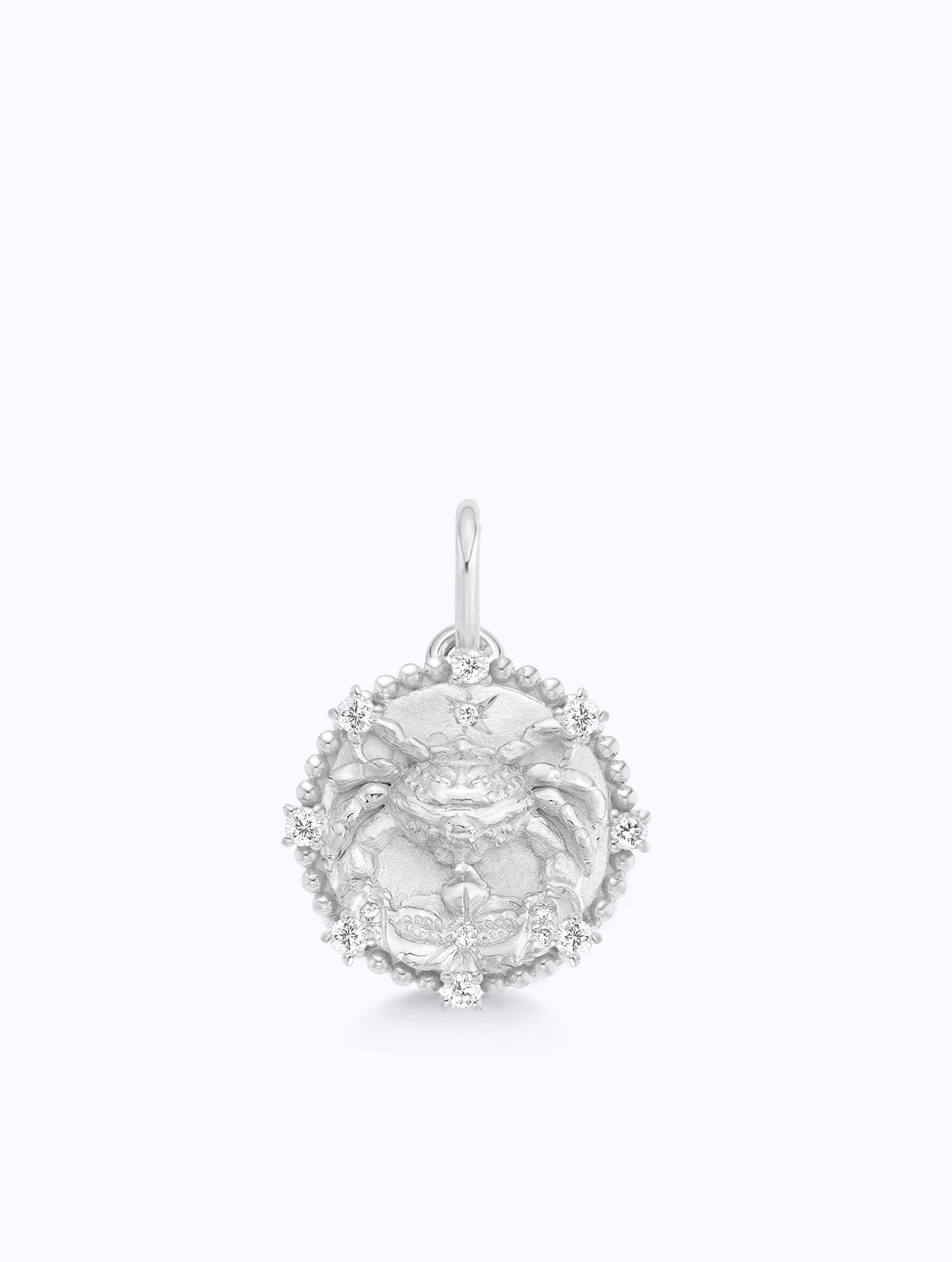 8 DIAMOND ZODIAC MEDALLION