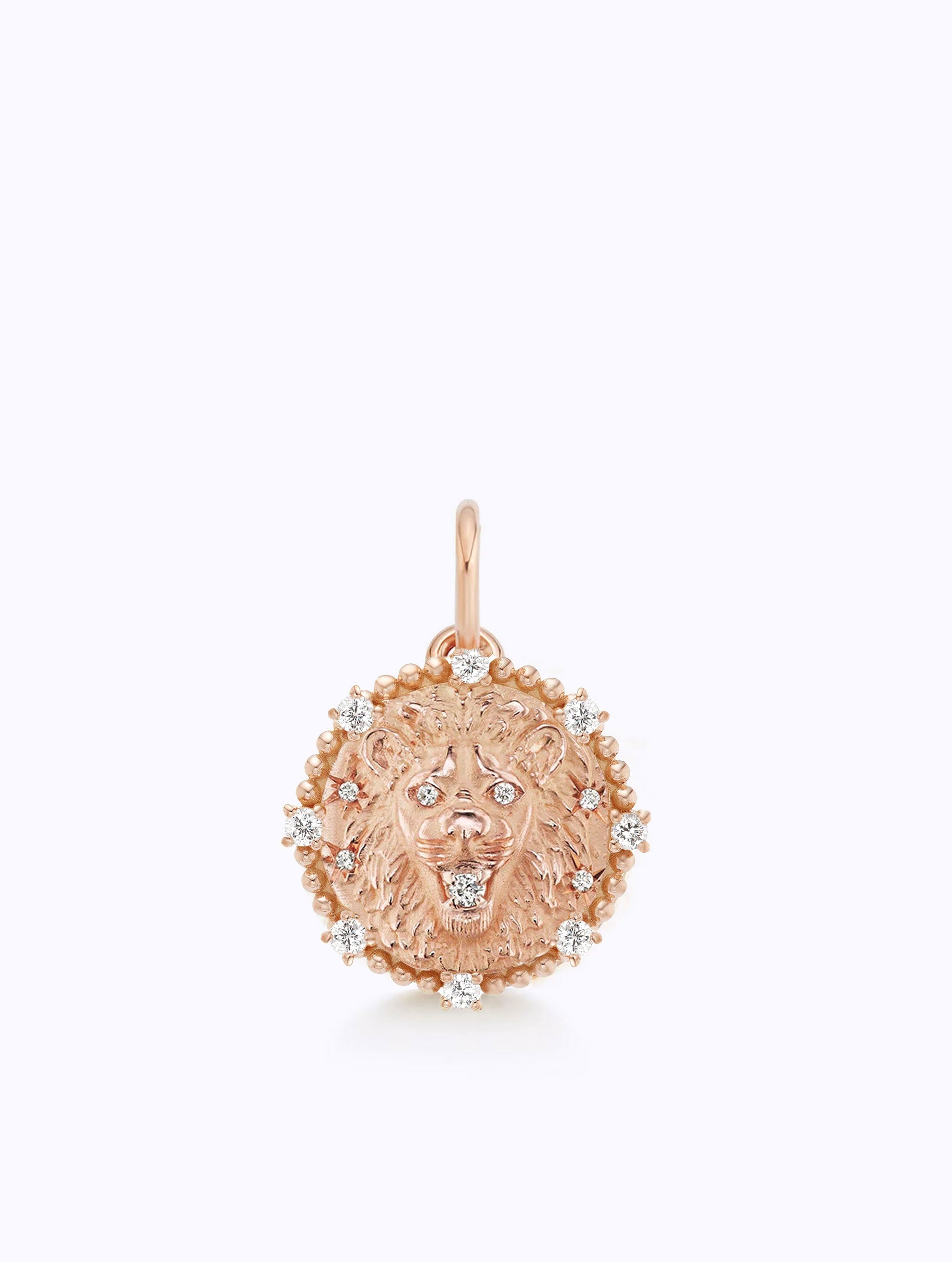 8 DIAMOND ZODIAC MEDALLION