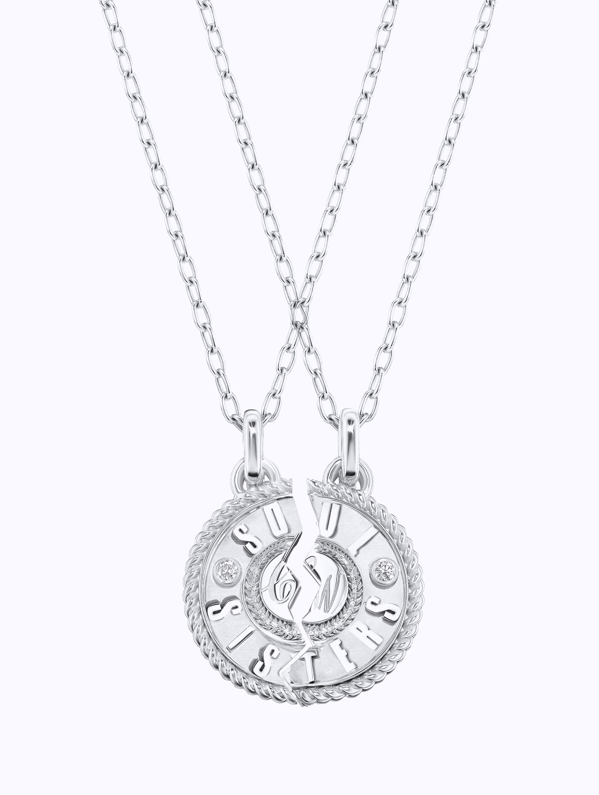 'SOUL SISTERS' DUET MEDALLION SET