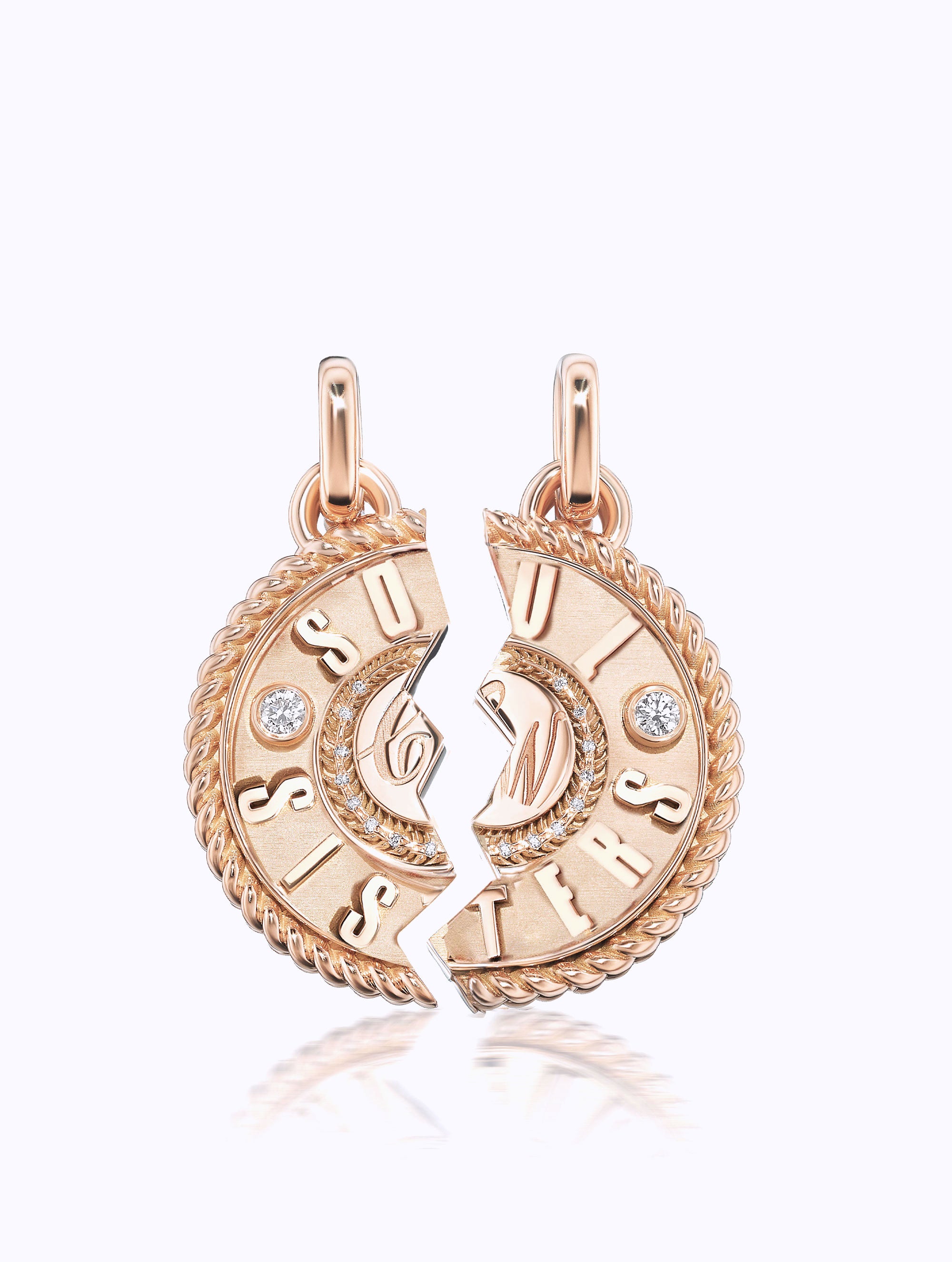 'SOUL SISTERS' DUET MEDALLION SET