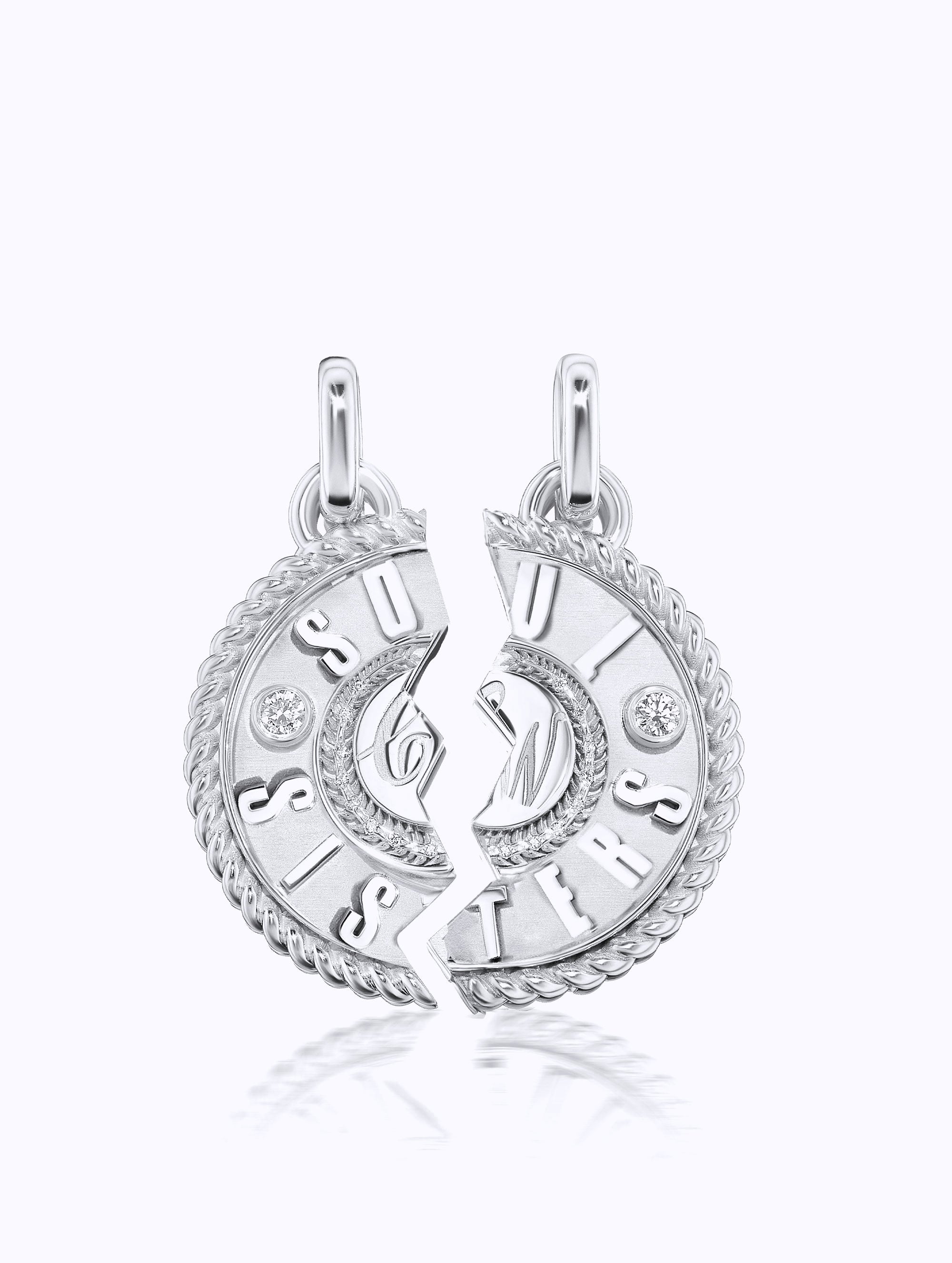 'SOUL SISTERS' DUET MEDALLION SET