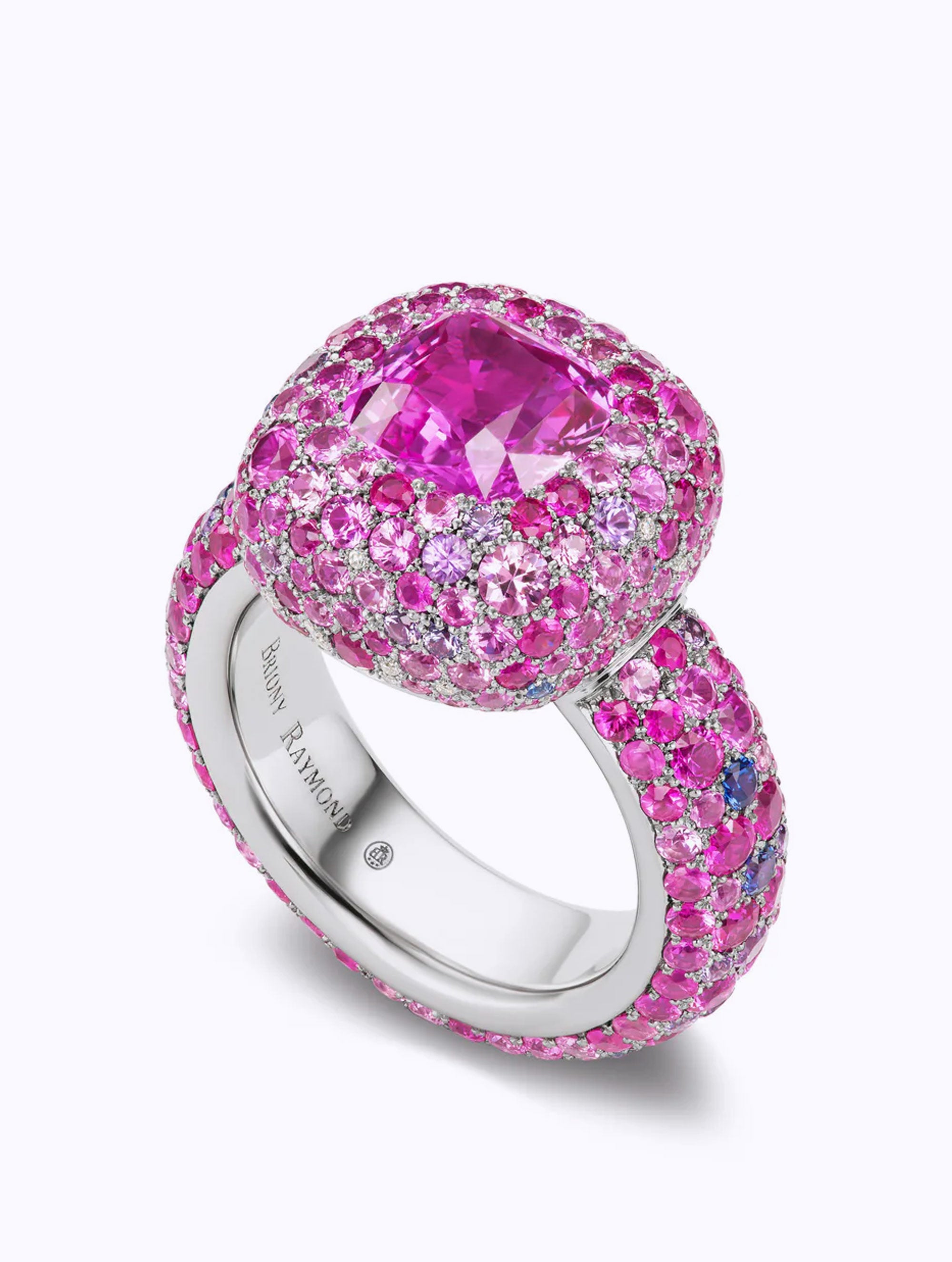 SAPPHIRE SCATTER KAT RING