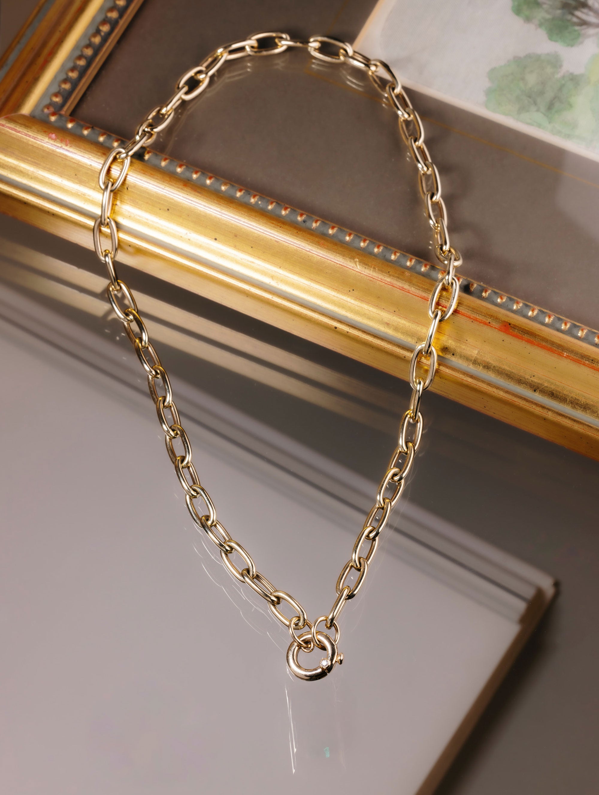 SLIM COBALT NECKLACE