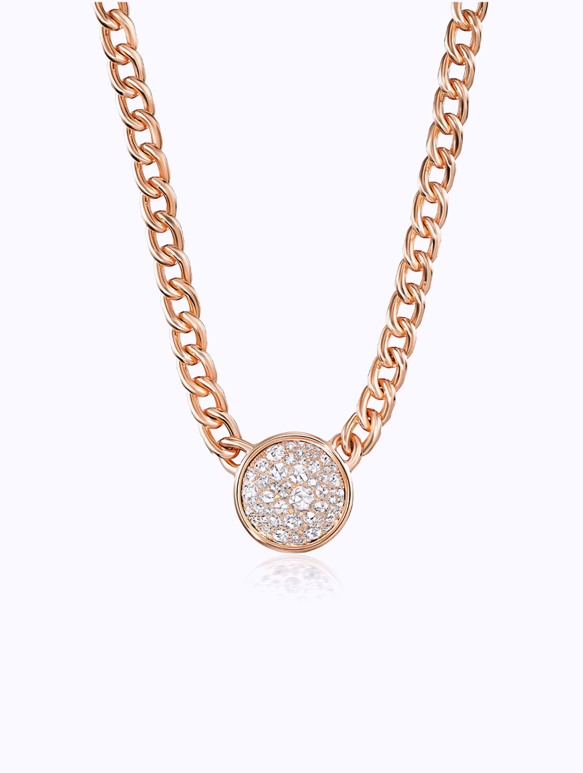 SLOAN ROSE CUT DIAMOND NECKLACE
