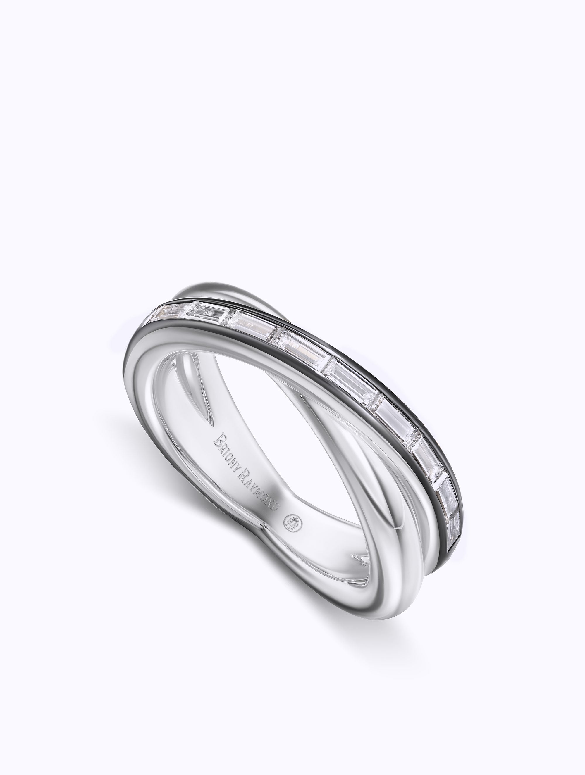 Shadow Entwine Diamond Ring