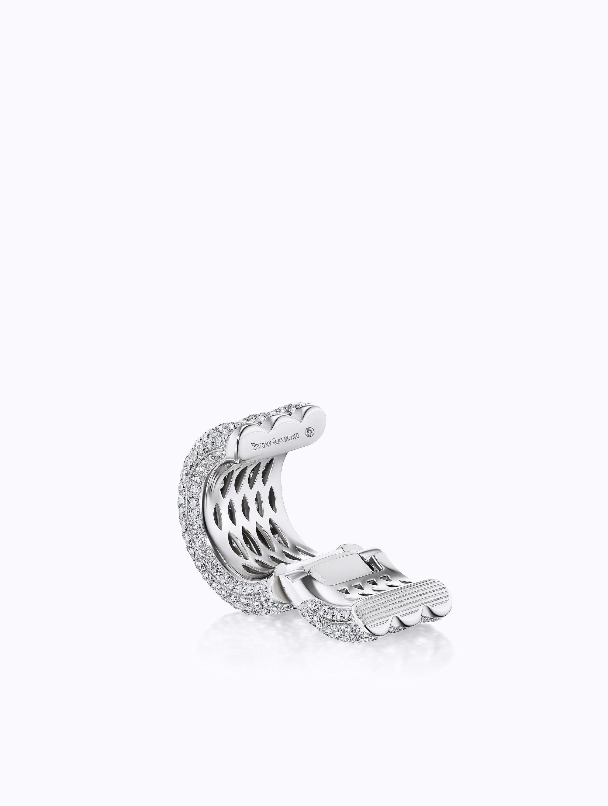 Sloan Triple Pavé Diamond Ear Cuff