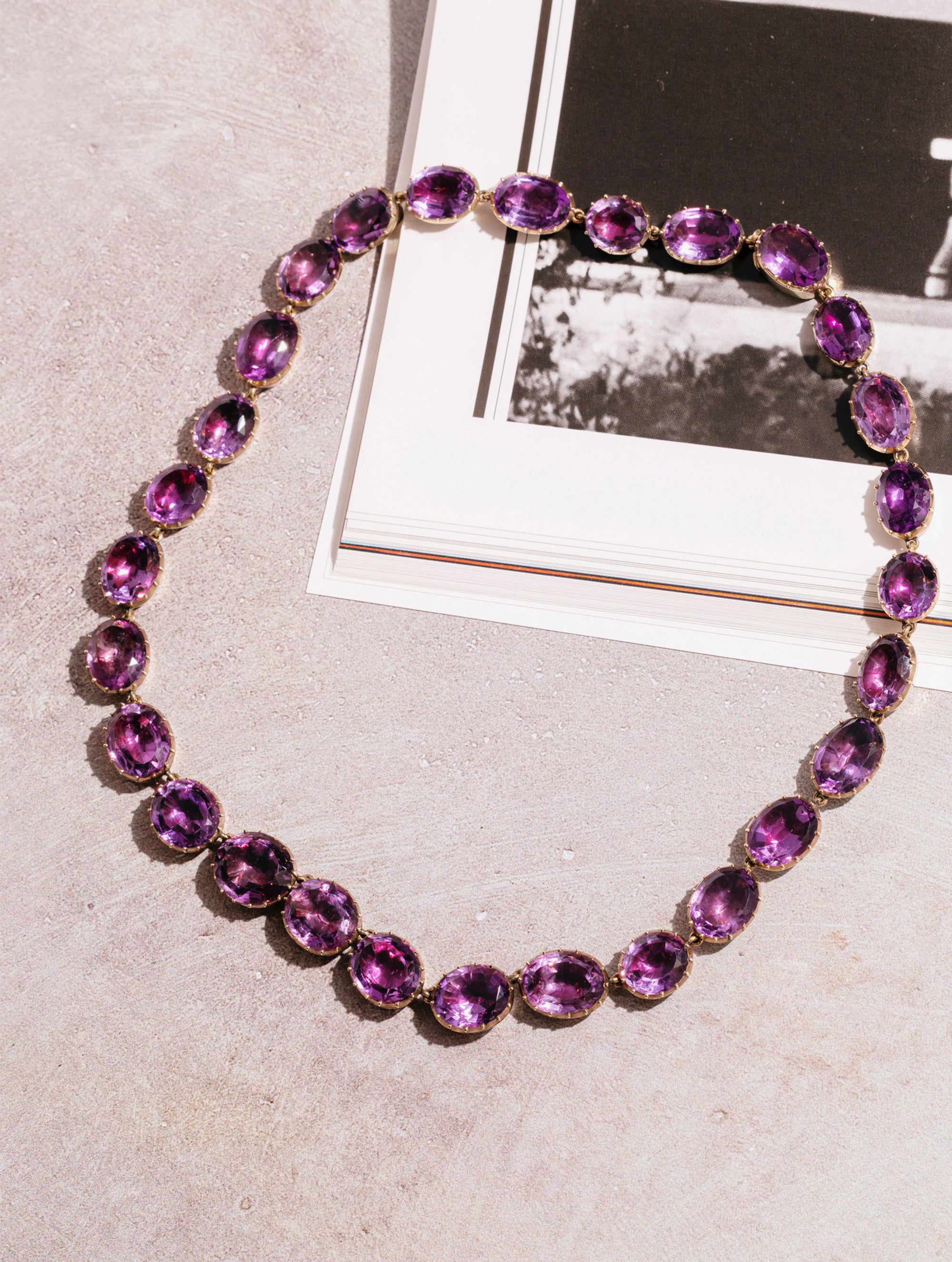Georgian Amethyst Necklace