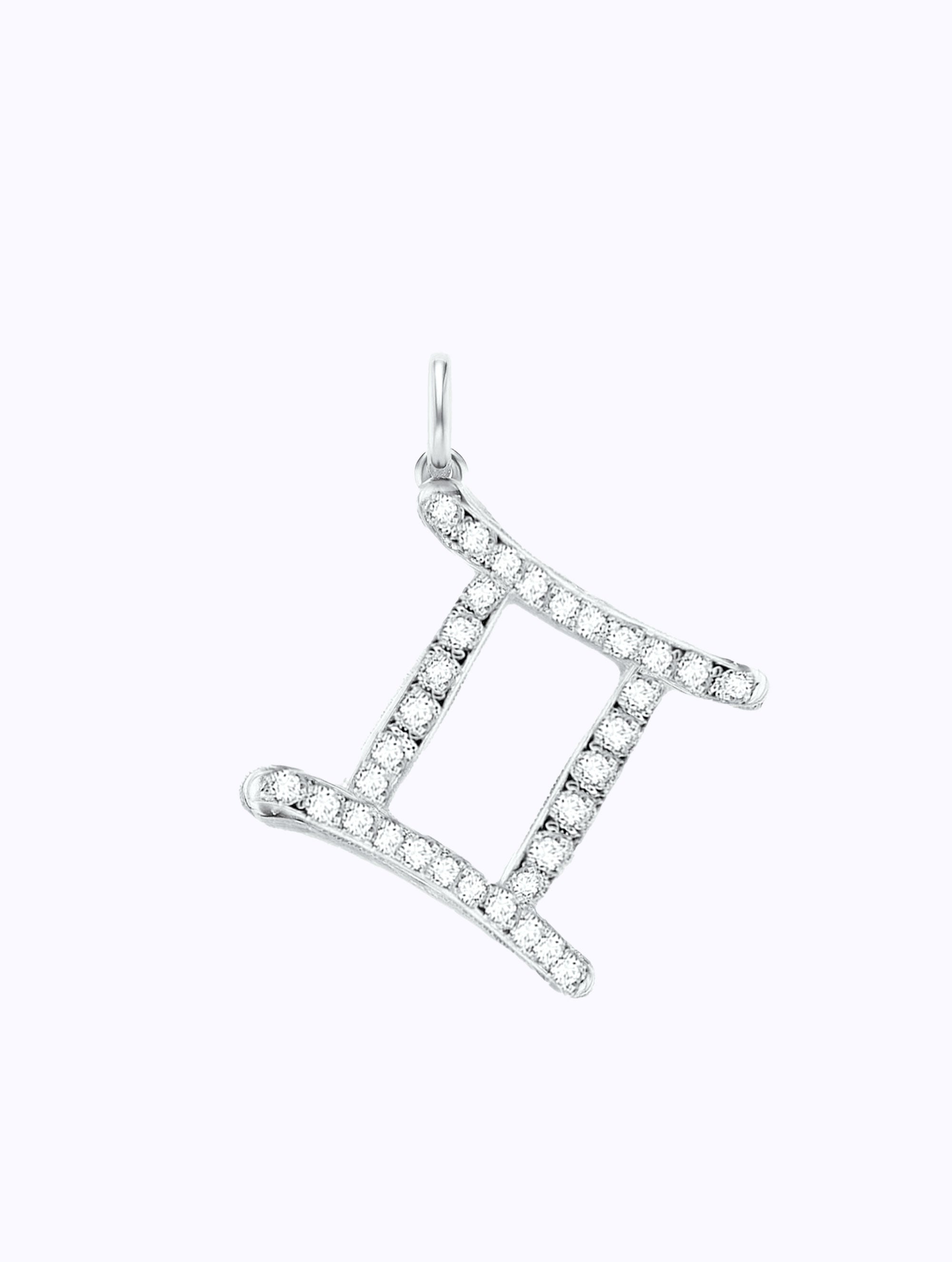 Aurora Diamond Zodiac Pendant