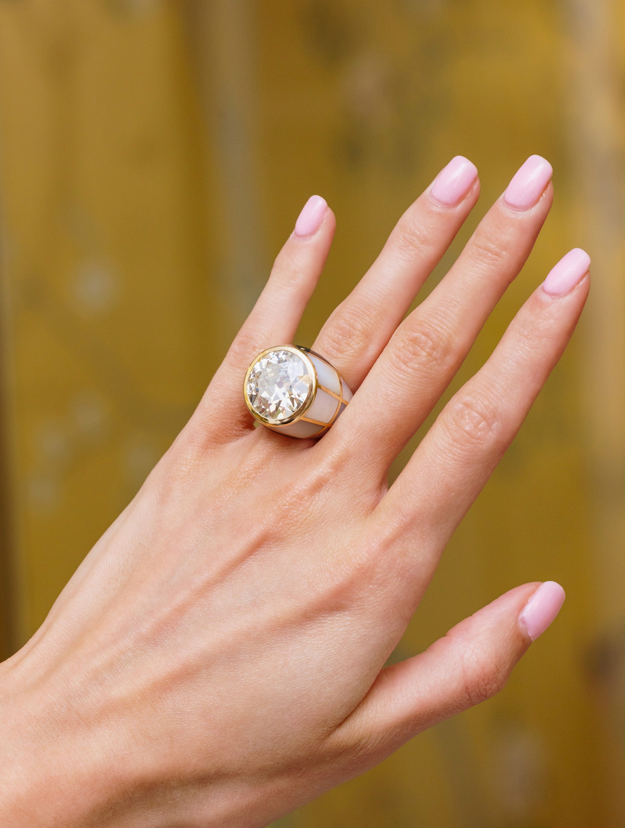 Vintage Bulgari Diamond Ring