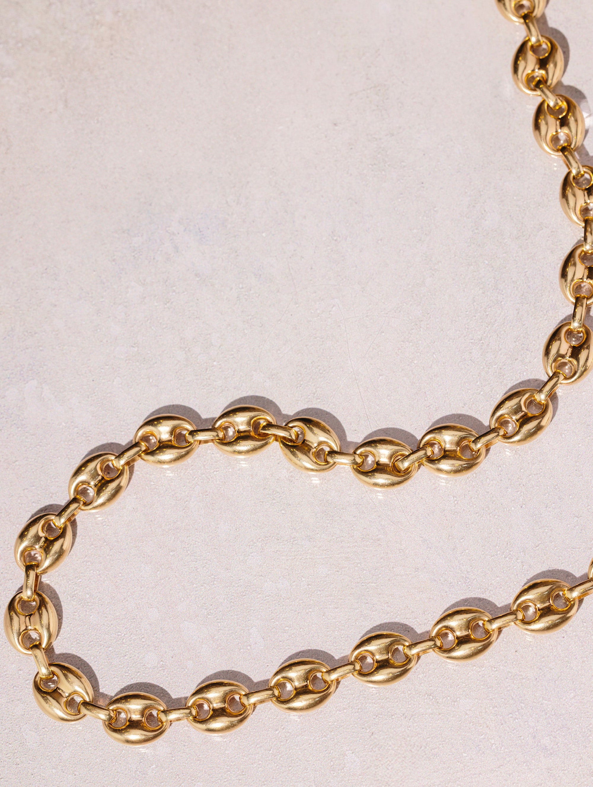 Extra-Long Vintage Mariner Link Necklace