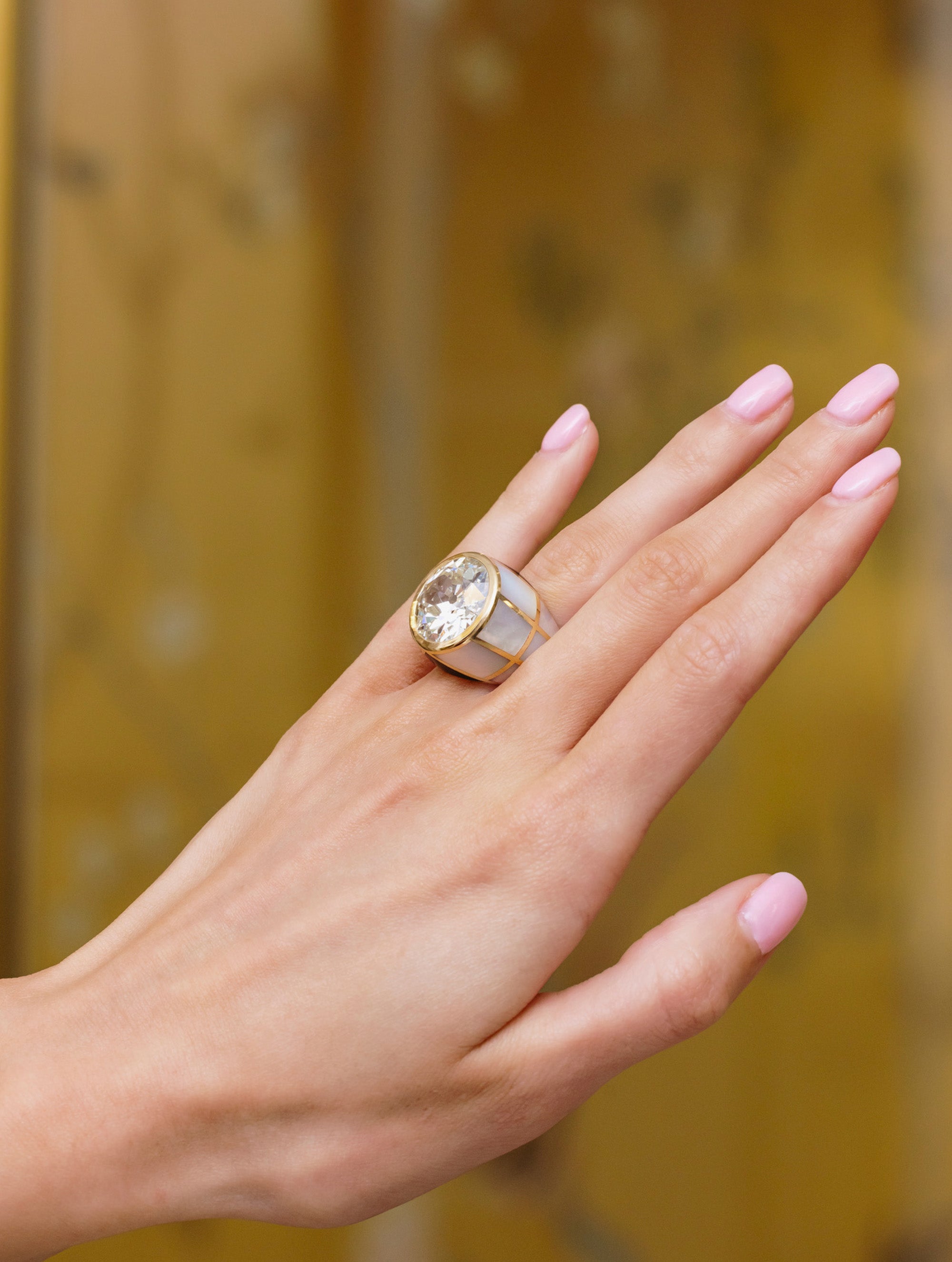 Vintage Bulgari Diamond Ring