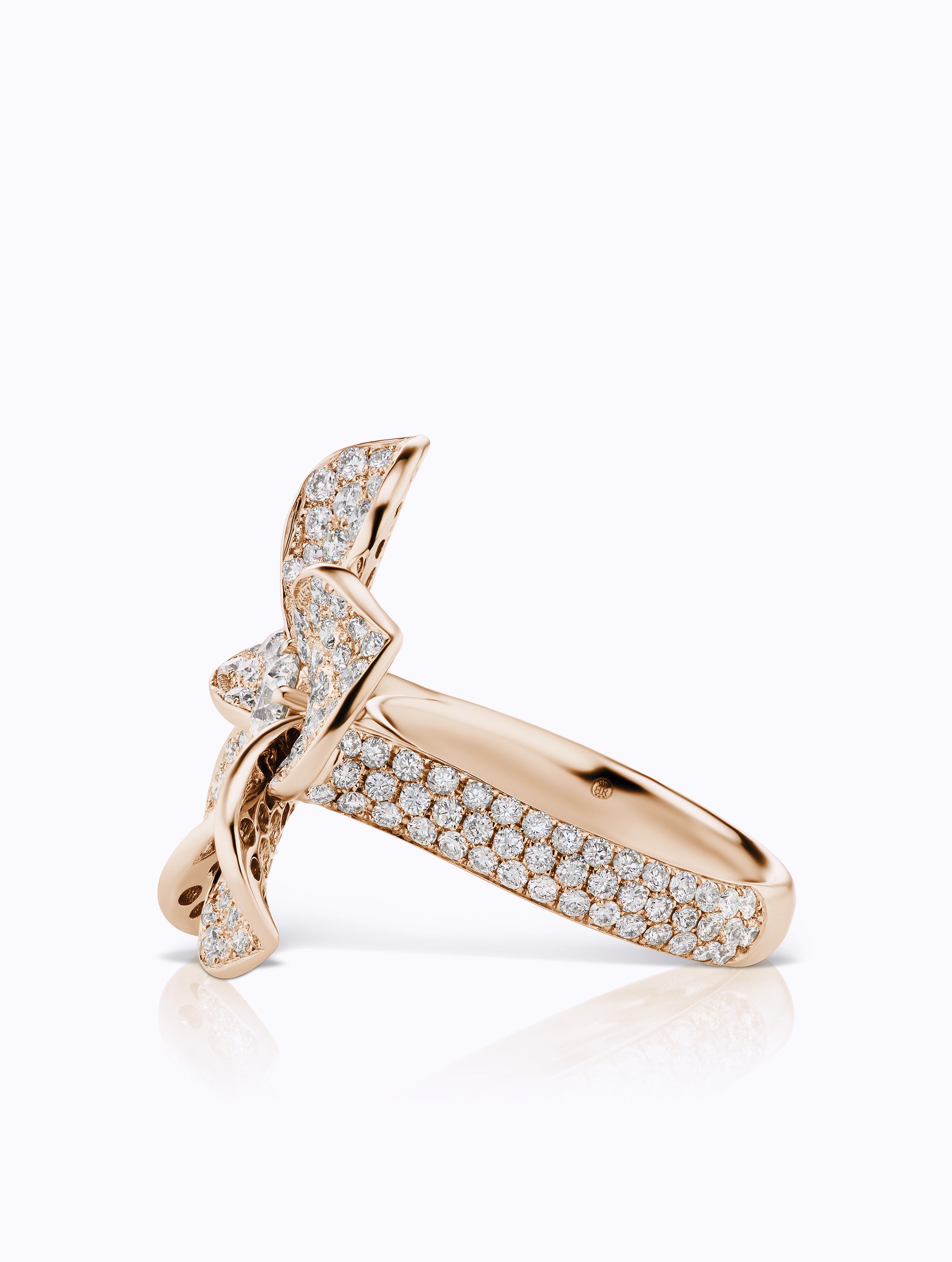 PLUMERIA DIAMOND RING