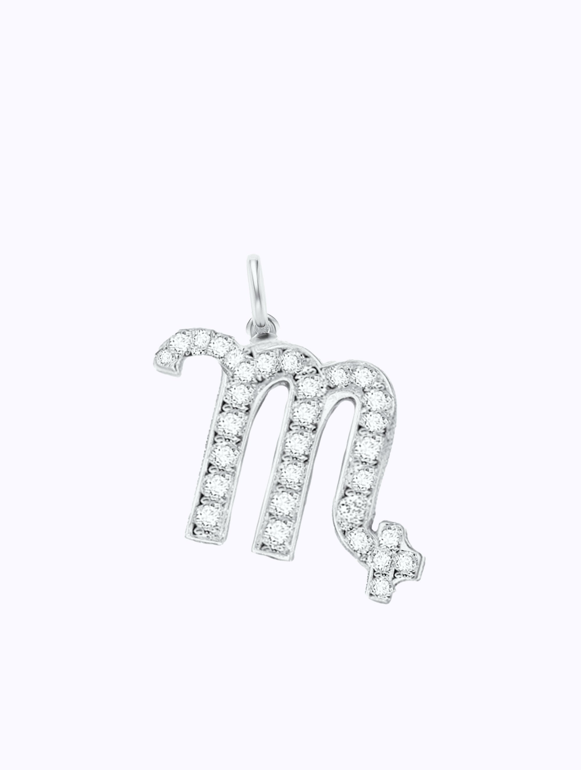 Aurora Diamond Zodiac Pendant