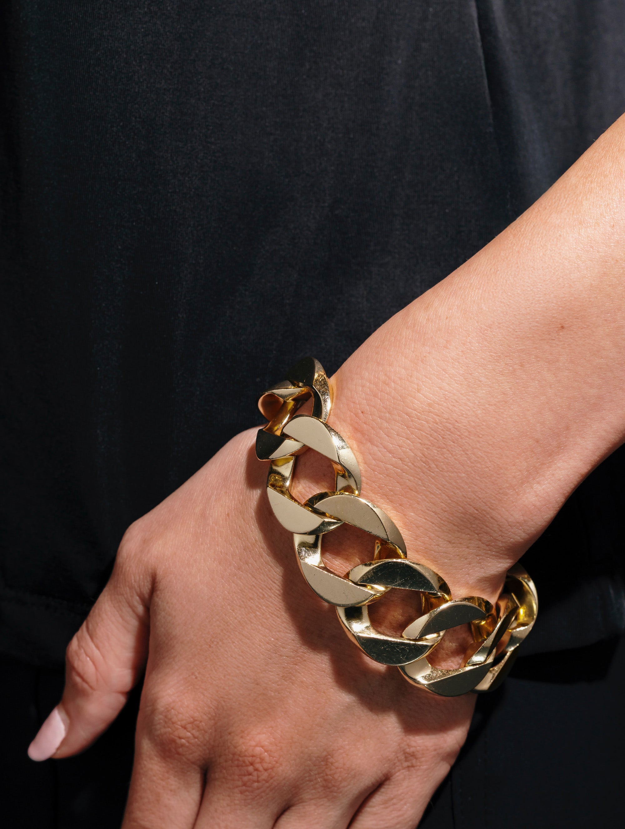 Vintage Verdura Jumbo Curb Link Bracelet