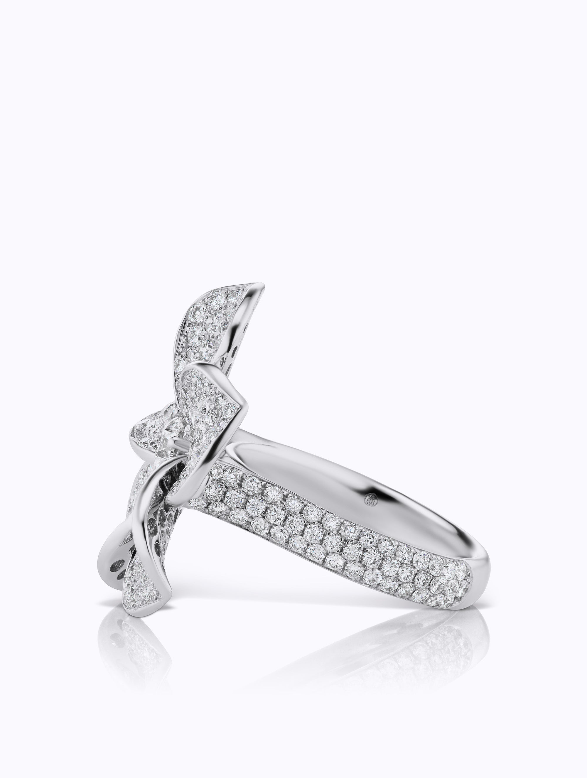 PLUMERIA DIAMOND RING