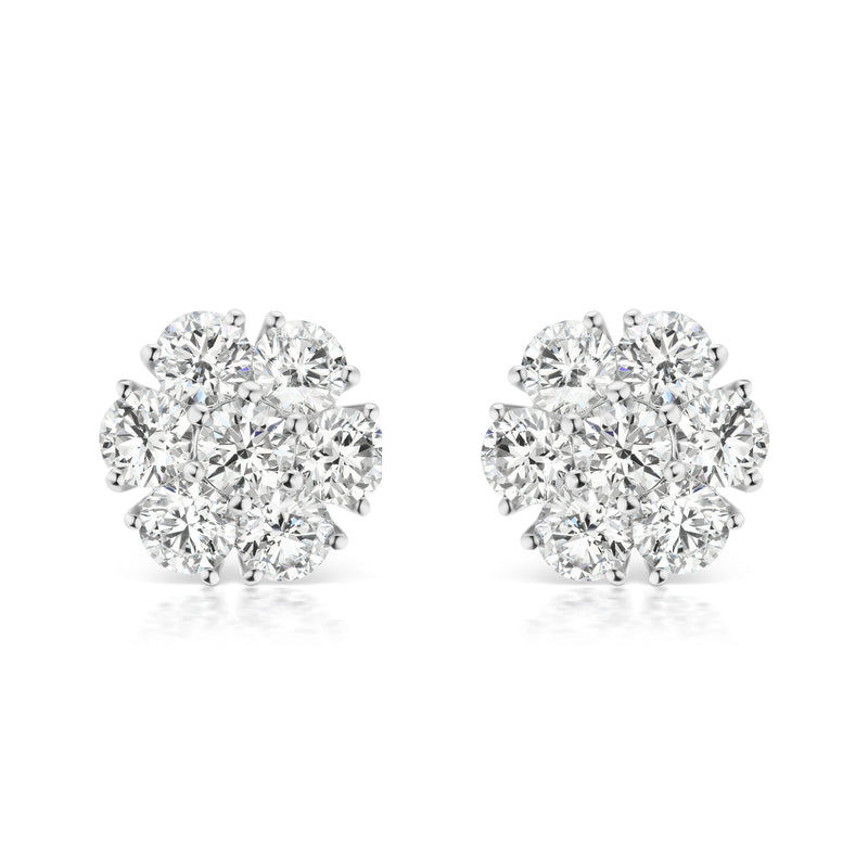 Posey Diamond Earrings, large