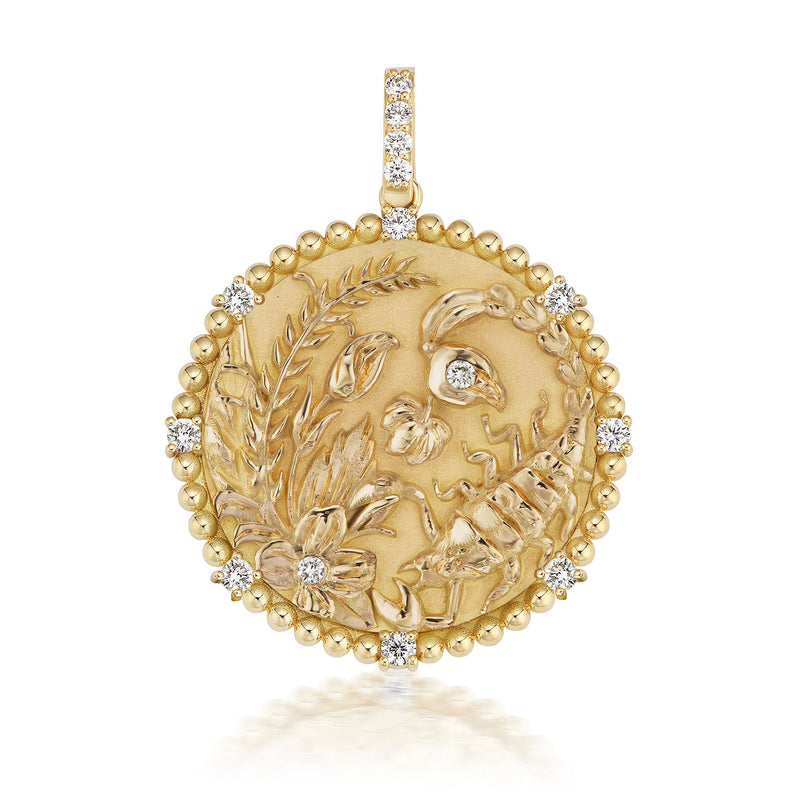 Jumbo Zodiac Medallion
