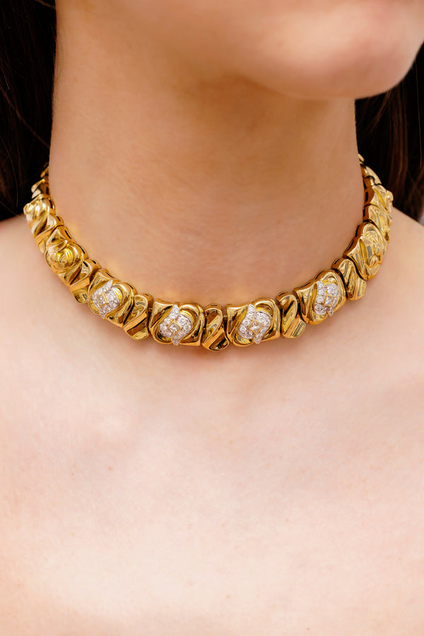 Gold & Diamond Necklace