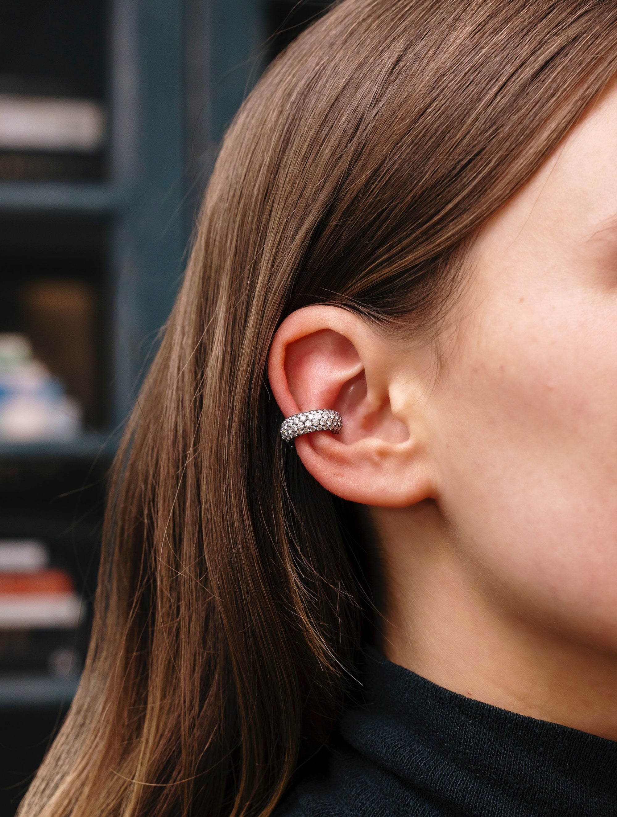 Sloan Pavé Diamond Ear Cuff