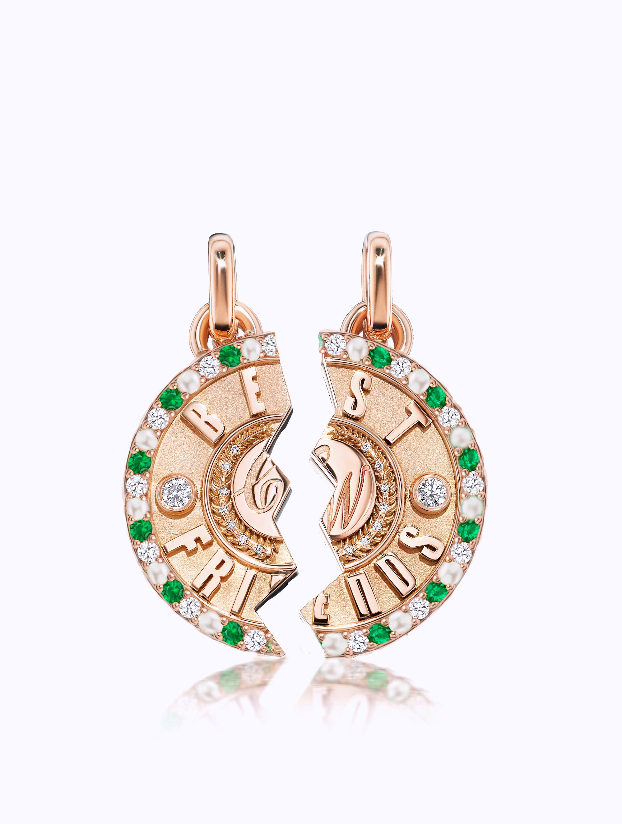 'BEST FRIENDS' DUET MEDALLION SET