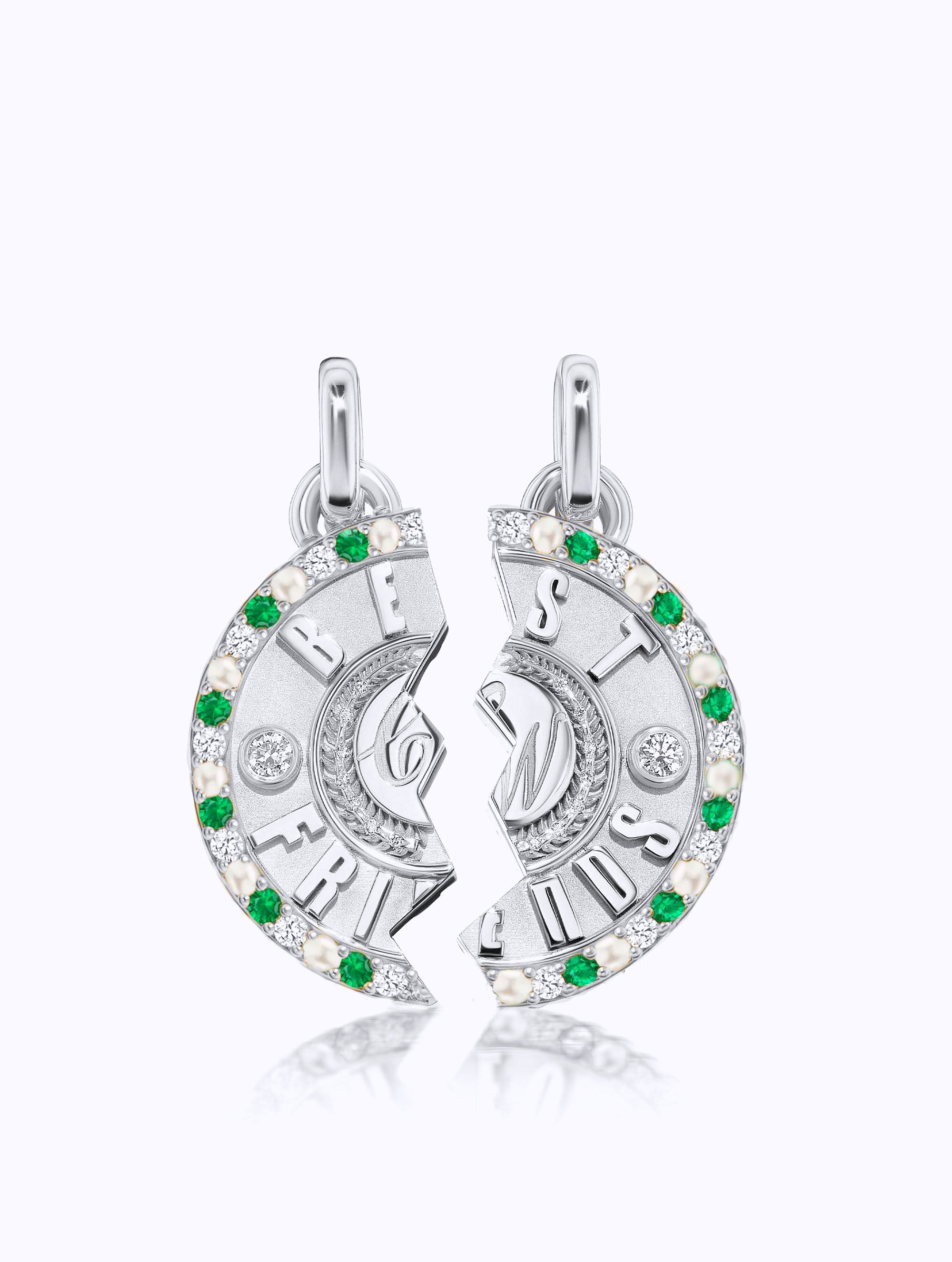 'BEST FRIENDS' DUET MEDALLION SET