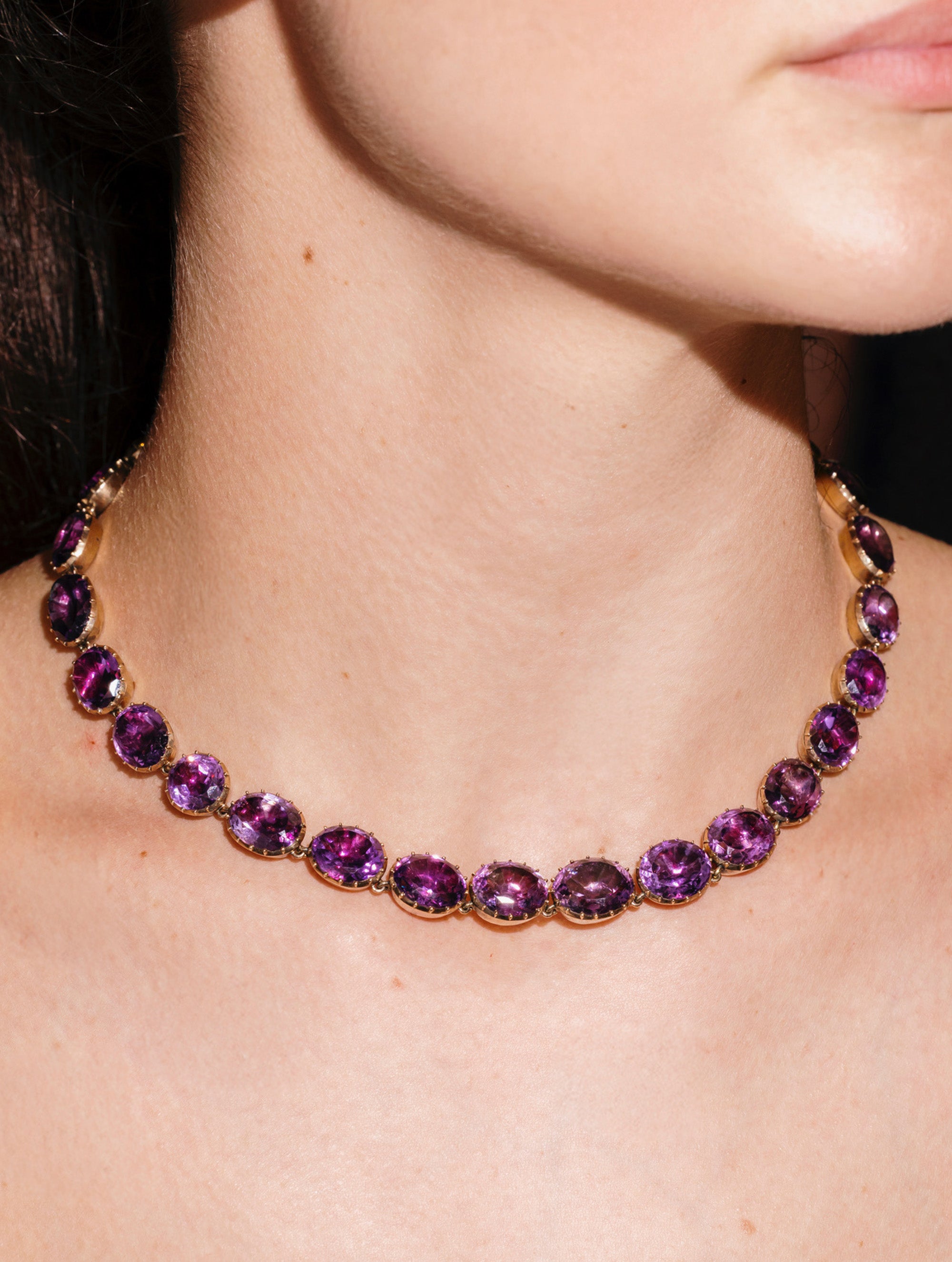Georgian Amethyst Necklace