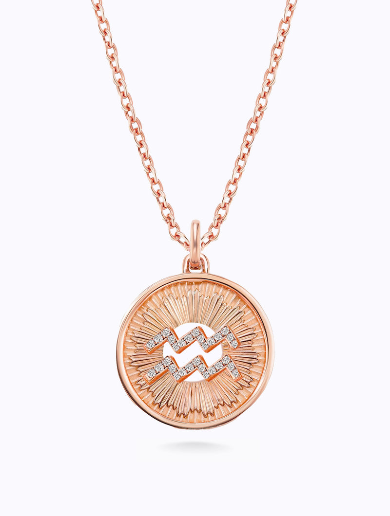 Aurora Zodiac Medallion