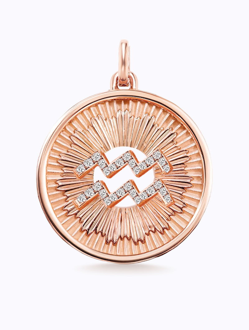 Aurora Zodiac Medallion