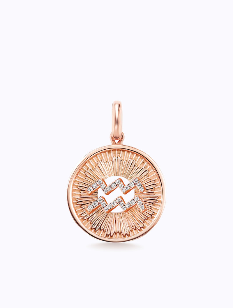 Aurora Zodiac Medallion