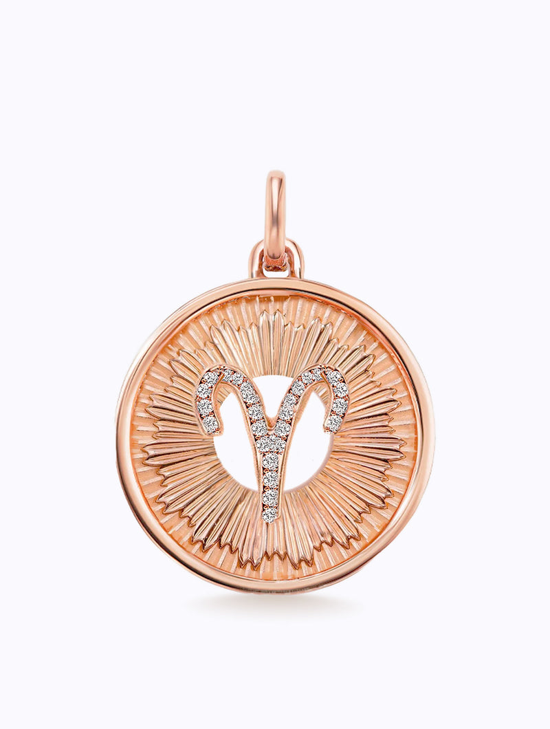 Aurora Zodiac Medallion