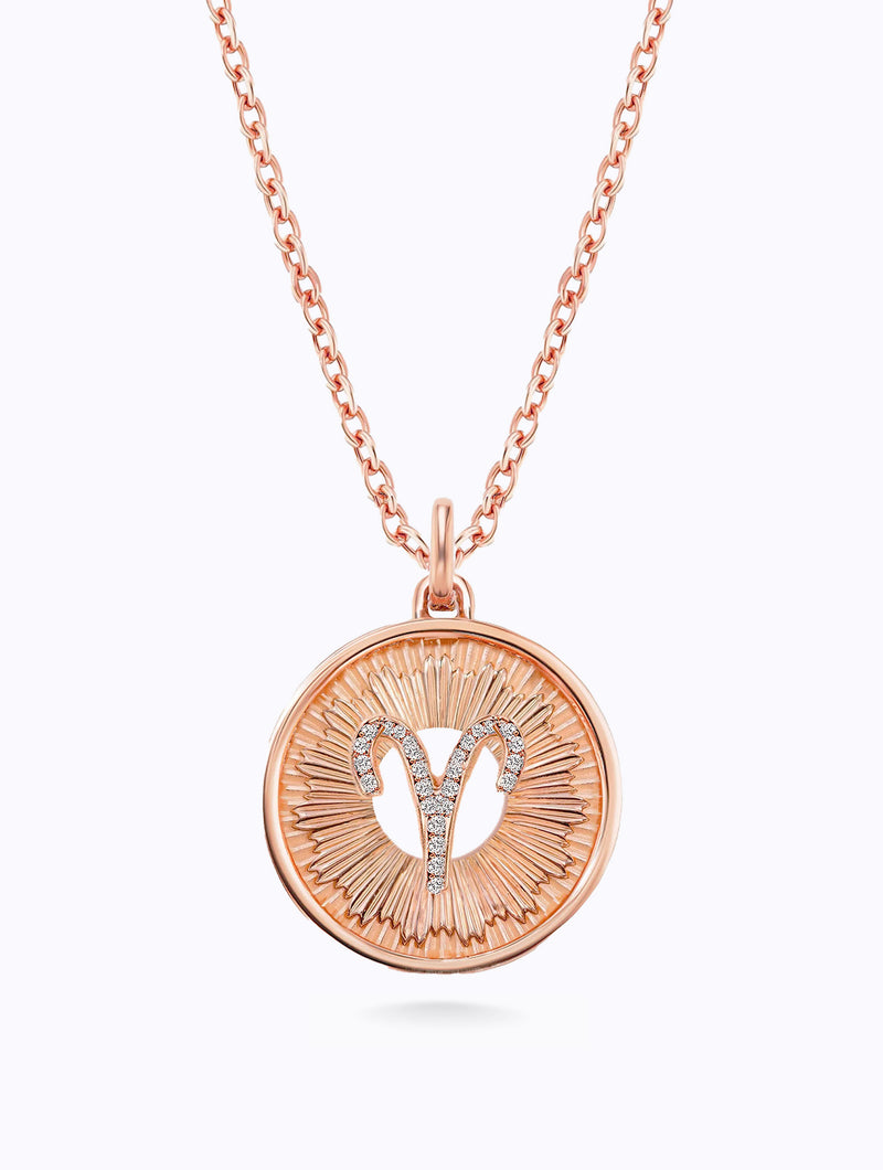 Aurora Zodiac Medallion