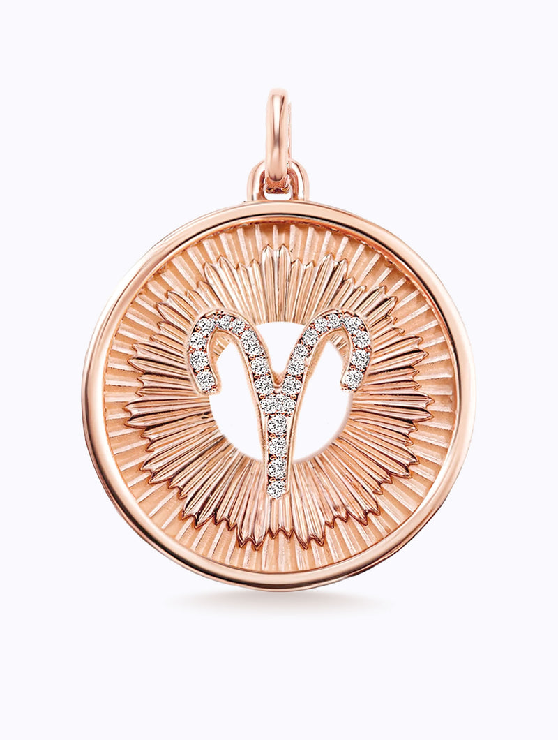 Aurora Zodiac Medallion