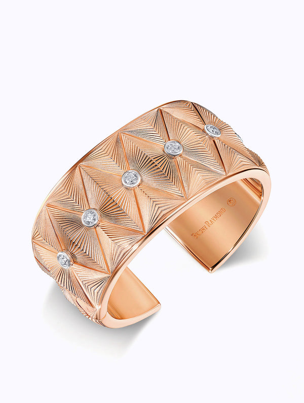 Jumbo Aurora Diamond Cuff