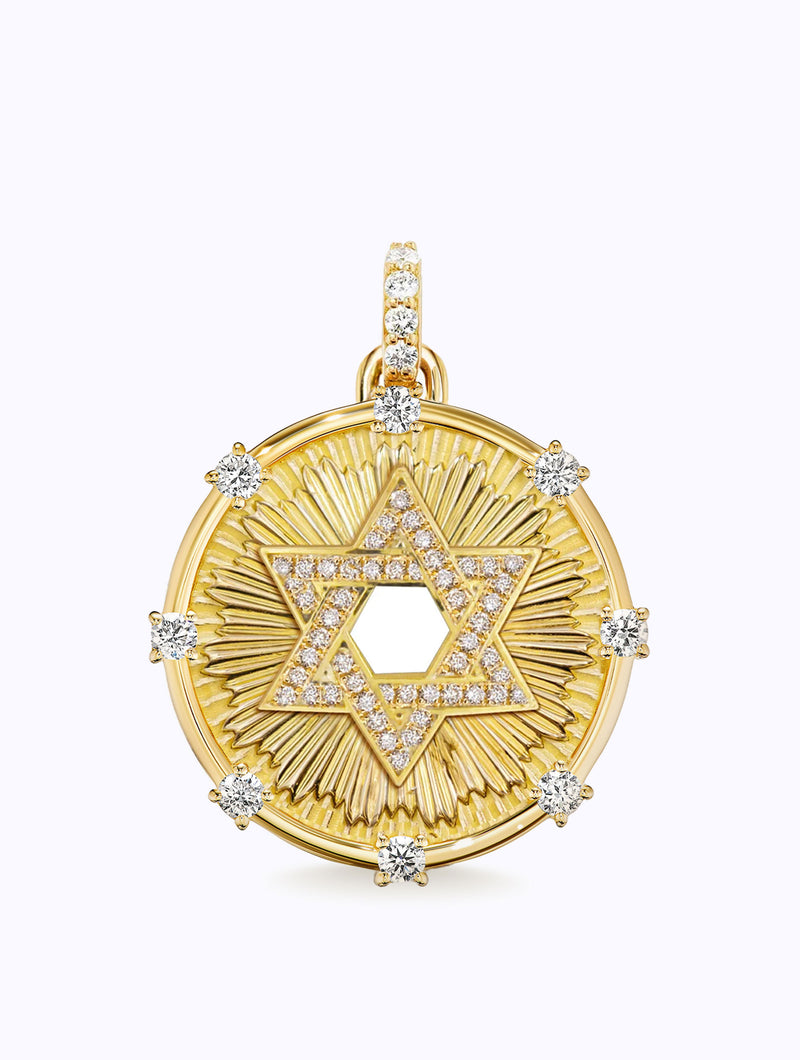 Star Of David Medallion