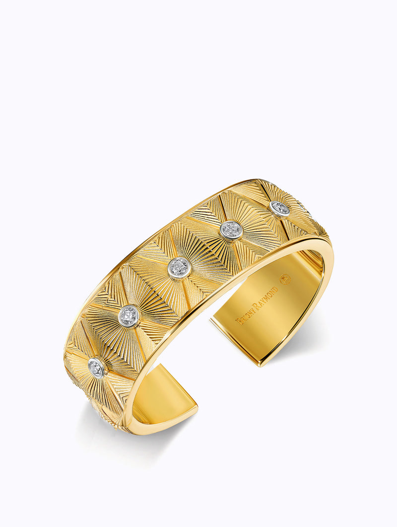 Aurora Diamond Cuff