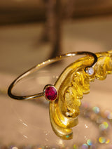 AURA BIRTHSTONE BANGLE