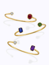 AURA BIRTHSTONE BANGLE