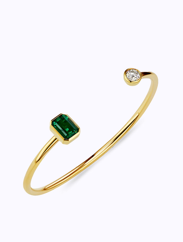 AURA BIRTHSTONE BANGLE